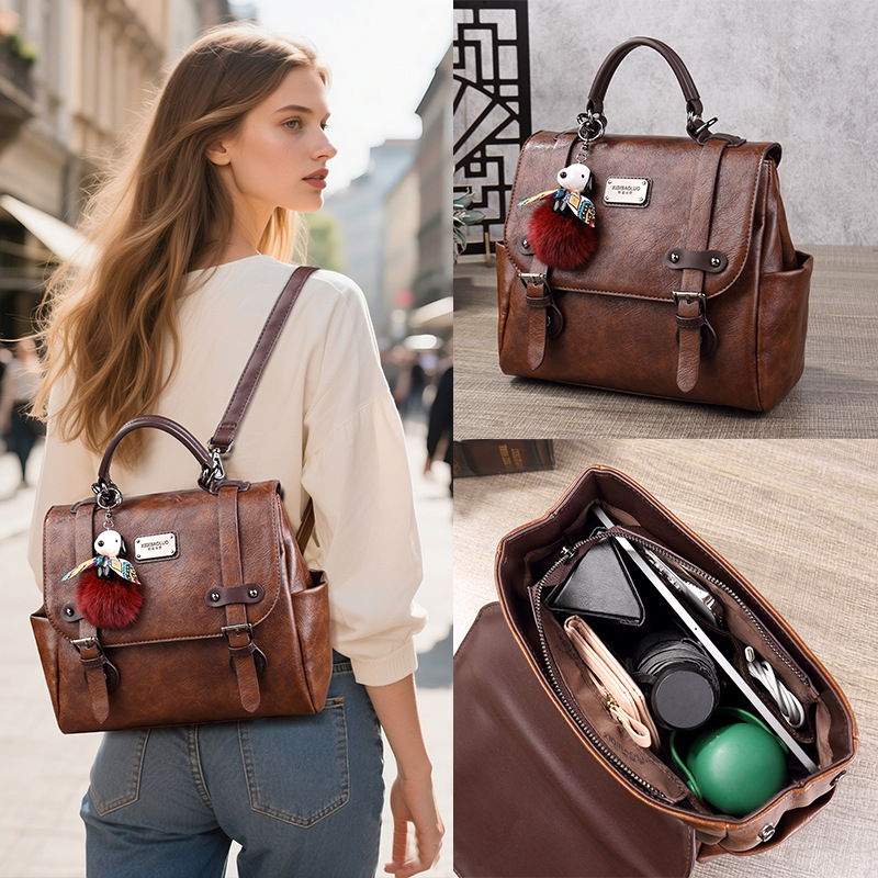 กระเป๋าเป้สะพายหลังขนาดใหญ่สำห - Luxury Bags Leather บทวิจารณ์และราคา