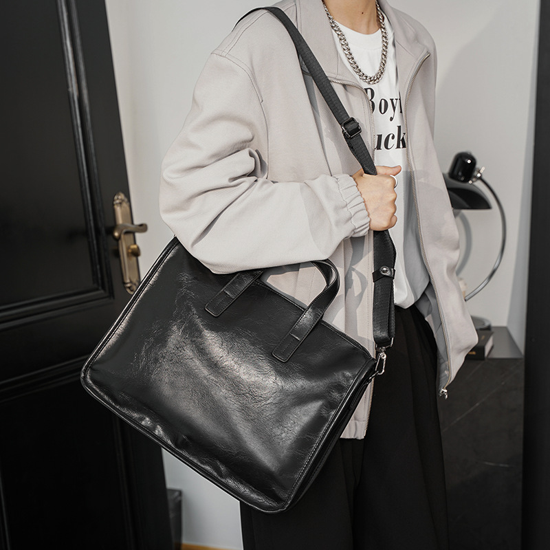 กระเป๋าถือผู้ชายแบบลำลองแฟชั่น - Luxury Bags Tote บทวิจารณ์และราคา