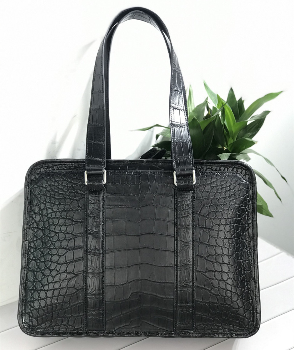 กระเป๋าแล็ปท็อปหนังจระเข้ใหม่  - Luxury Bags Tote บทวิจารณ์และราคา