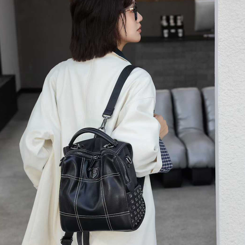 กระเป๋าเป้สะพายหลังผู้หญิงแฟชั - Luxury Bags Leather บทวิจารณ์และราคา