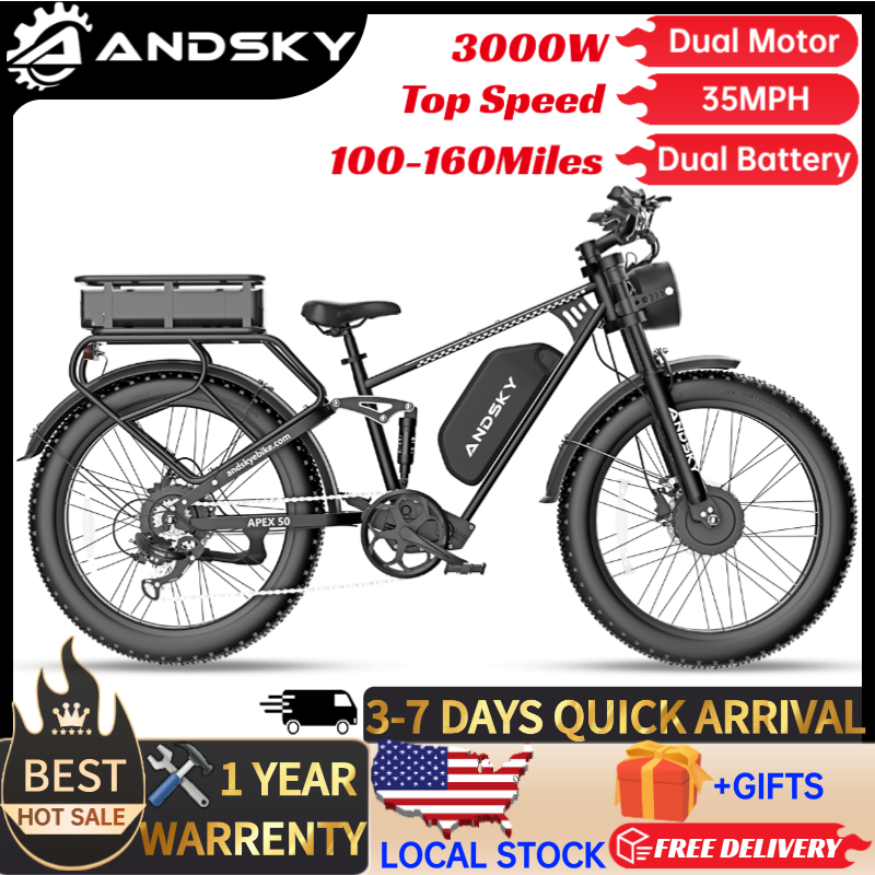 ANDSKY Apex50 AWD จักรยานไฟฟ้า - Luxury Bags On Sales บทวิจารณ์และราคา